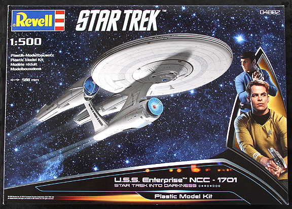 Enterprise Reliant & Klingon Star Trek Modellbausatz Motion Picture Set 1:2500 